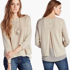 Lucky Brand Layered Sweater